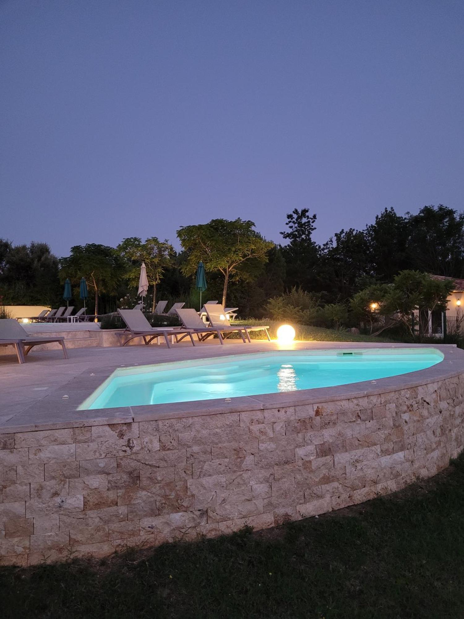 Hotel La Bastide D'Iris Vagnas エクステリア 写真
